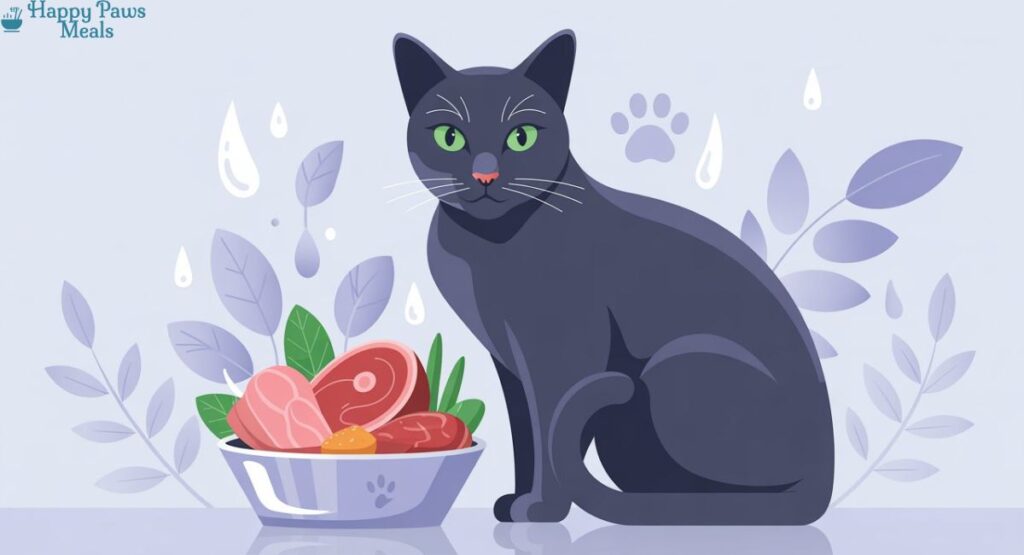 What is Frozen Raw Cat Food