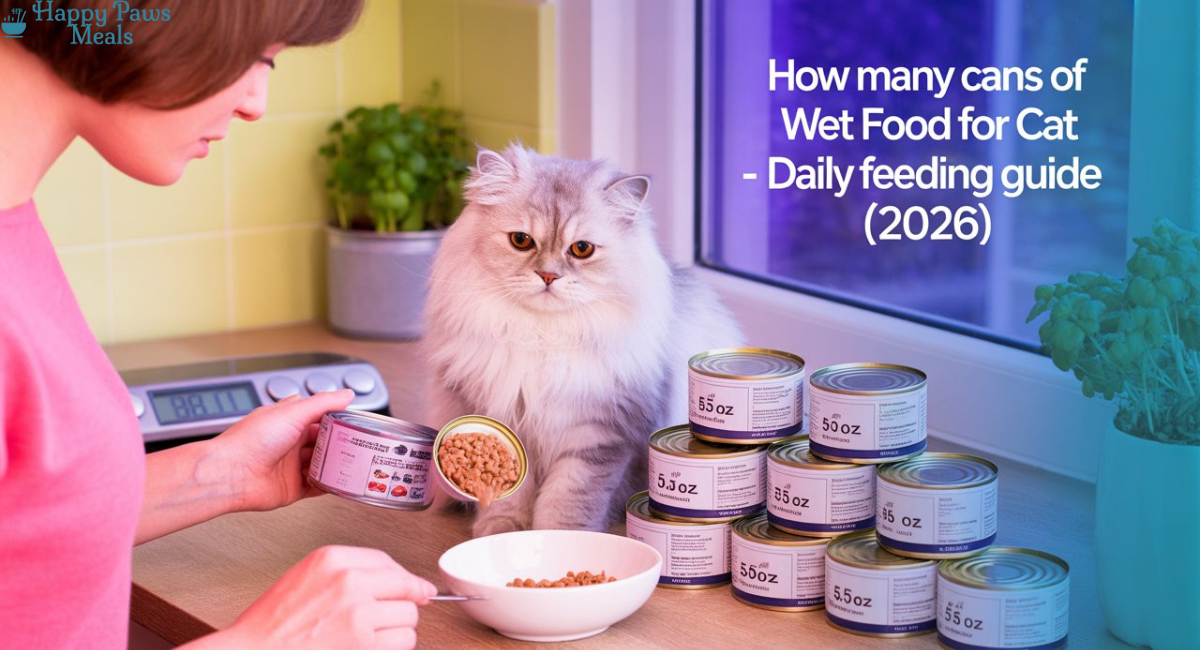 How Many Cans of Wet Food for Cat